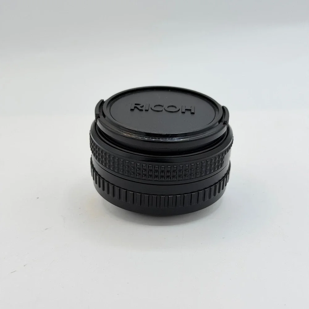 Ricoh Rikenon 50mm f2 Manual Focus Lens Pentax K Mount Made in Japan 52mm Filter